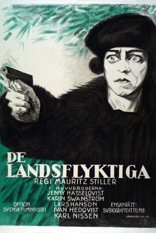 De landsflyktige (1921) poster