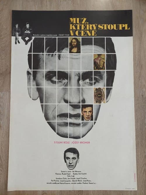 Muž, který stoupl v ceně (1968) poster