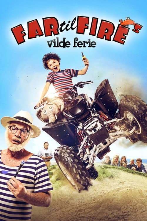 Far til fire's vilde ferie (2015) poster
