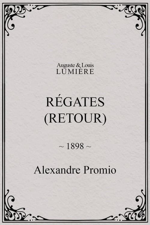 Régates (retour) (1898) poster