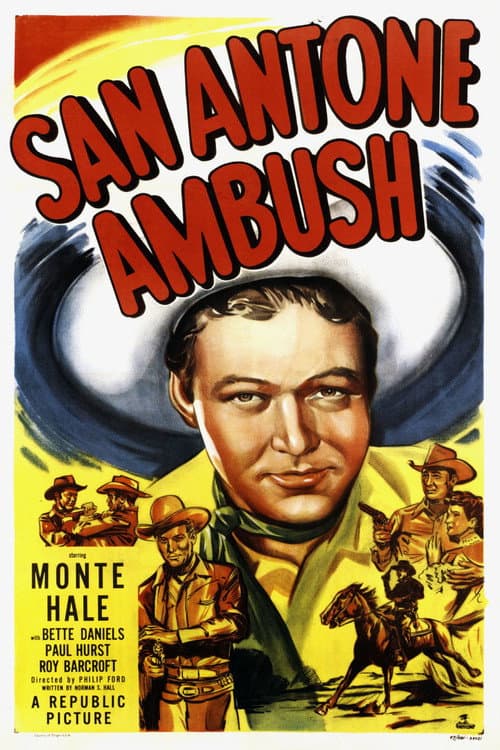 San Antone Ambush (1949) poster