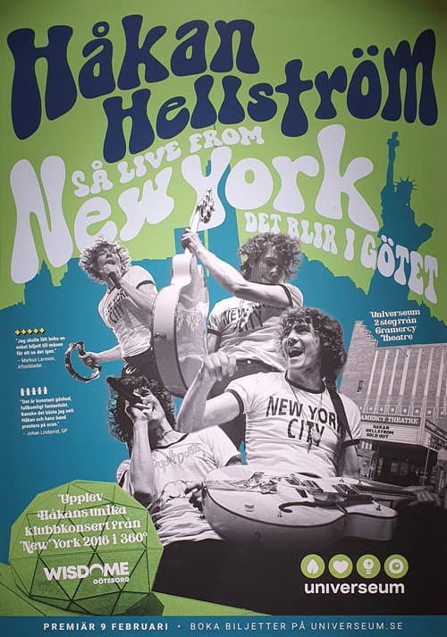 Håkan Hellström - New York 2016 (2024) poster
