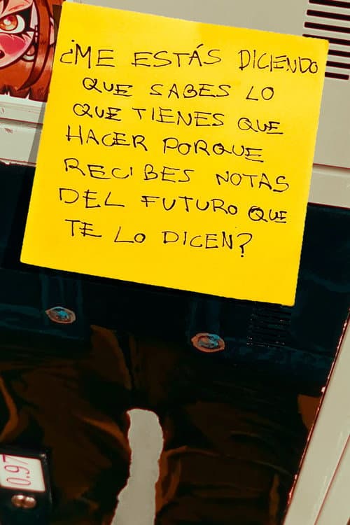 ¿ME ESTÁS DICIENDO QUE SABES LO QUE TIENES QUE HACER PORQUE RECIBES NOTAS DEL FUTURO QUE TE LO DICEN? (2026) poster
