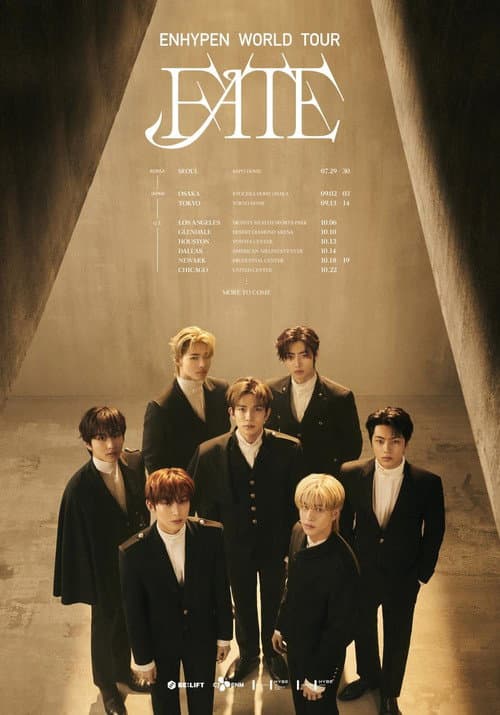 ENHYPEN WORLD TOUR 'FATE' IN SEOUL (2023) poster