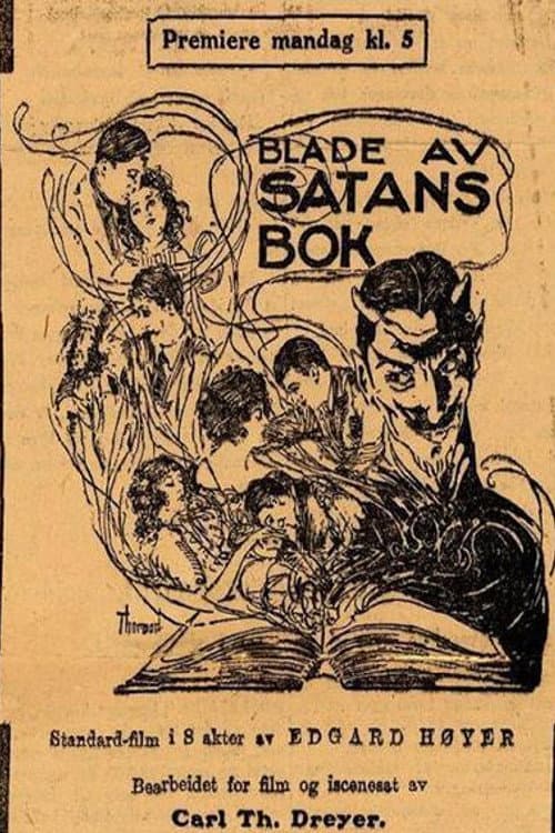 Blade af Satans Bog (1920) poster