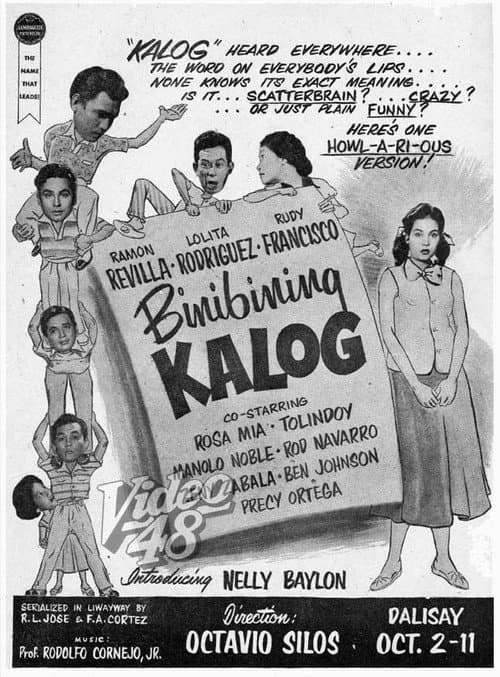 Binibining Kalog (1955) poster