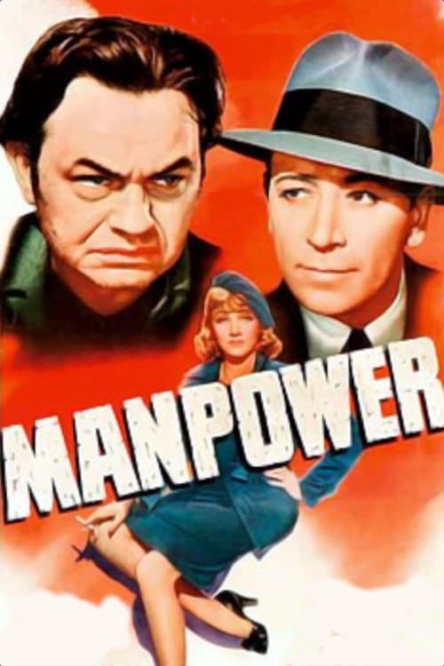 Manpower (1941) poster