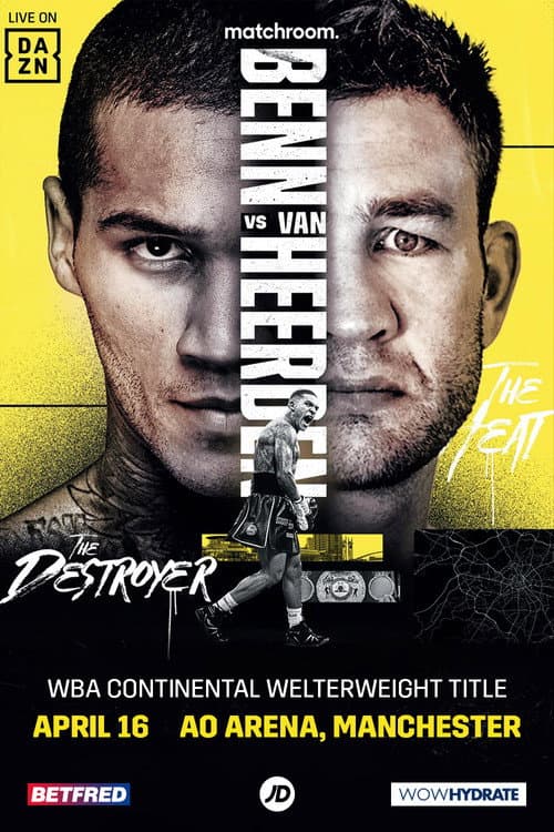 Conor Benn vs. Chris van Heerden (2022) poster