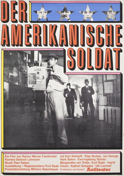 Der amerikanische Soldat (1976) poster