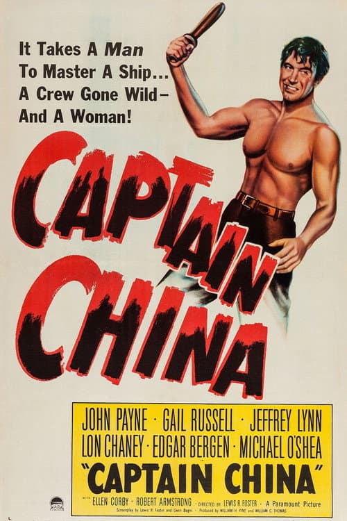 Captain China (1950) poster