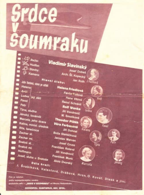 Srdce v soumraku (1936) poster