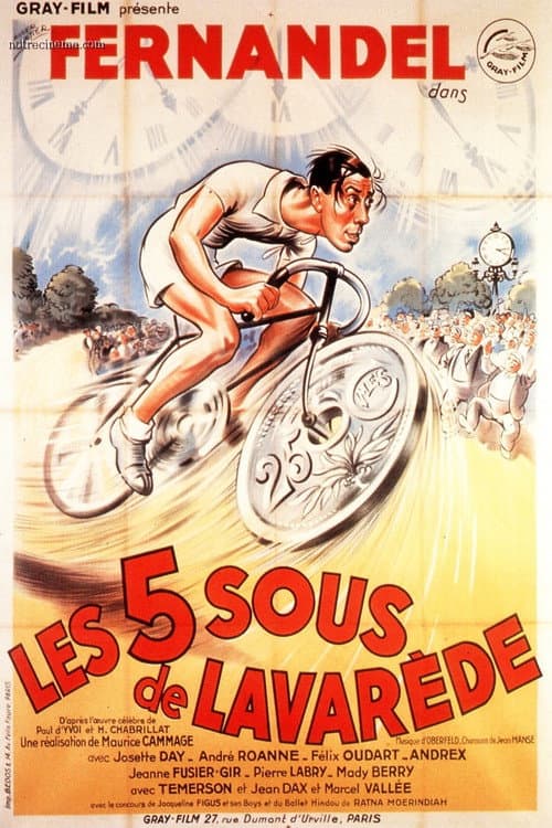 Les Cinq Sous de Lavarède (1939) poster