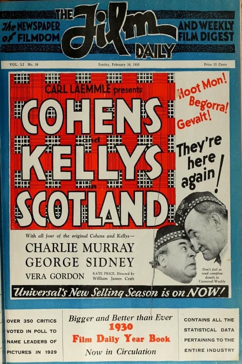 The Cohens and the Kellys in Scotland (1930) poster