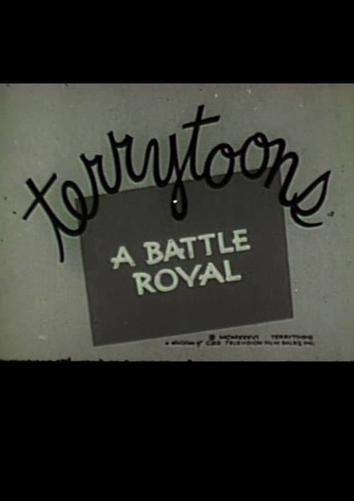 A Battle Royal (1936) poster
