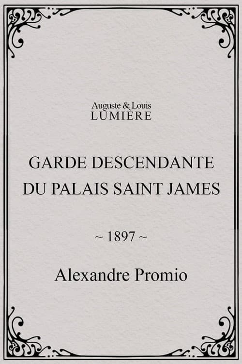 Garde descendante du Palais Saint James (1897) poster