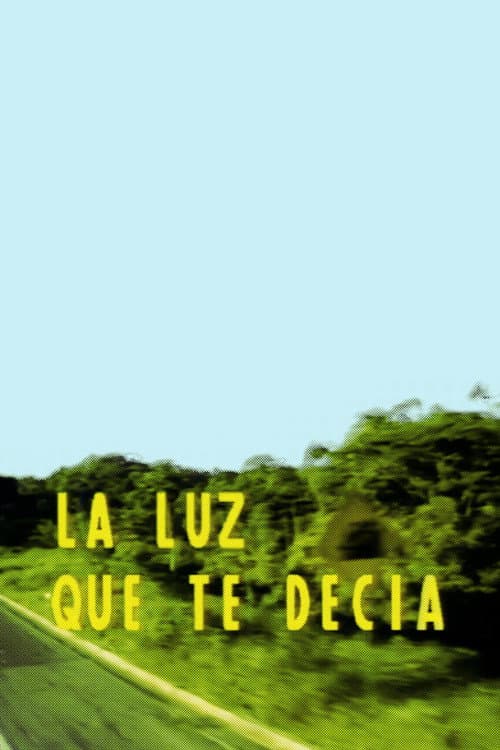 La luz que te decía (1986) poster