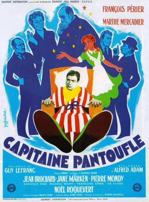 Capitaine Pantoufle (1953) poster
