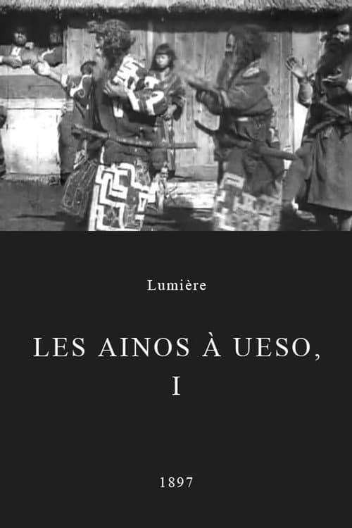 Les Aïnos à Ueso, [I] (1897) poster