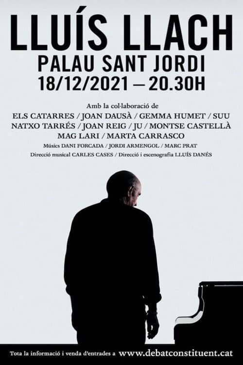 Concert Lluís Llach (2021) poster