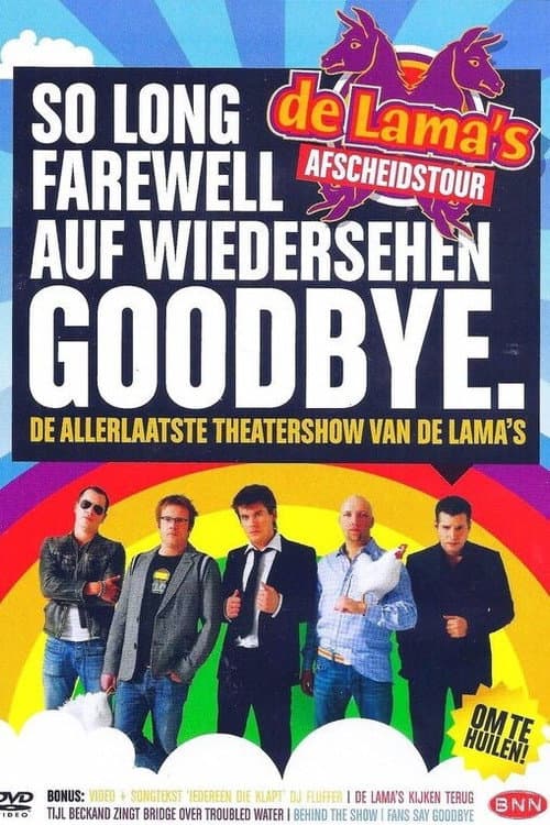 De Lama's - Afscheidstour (2009) poster