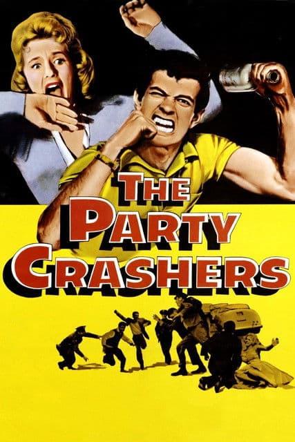 The Party Crashers (1958) poster