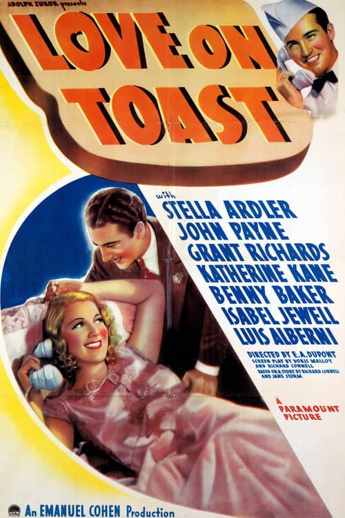 Love on Toast (1937) poster