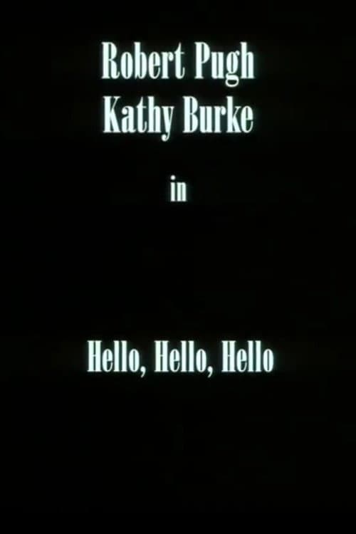 Hello, Hello, Hello (1995) poster