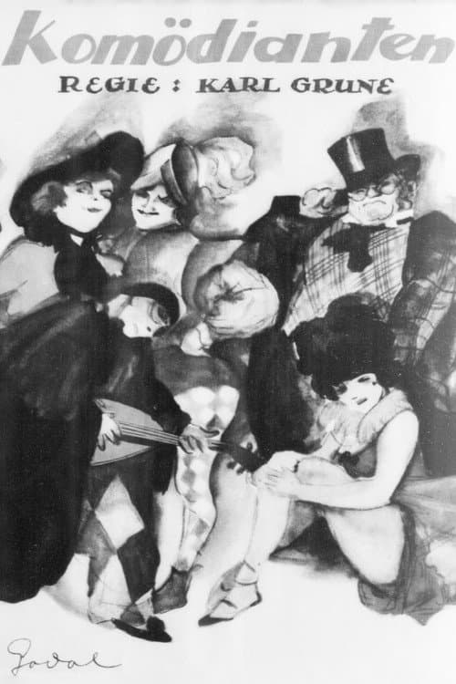 Komödianten (1925) poster