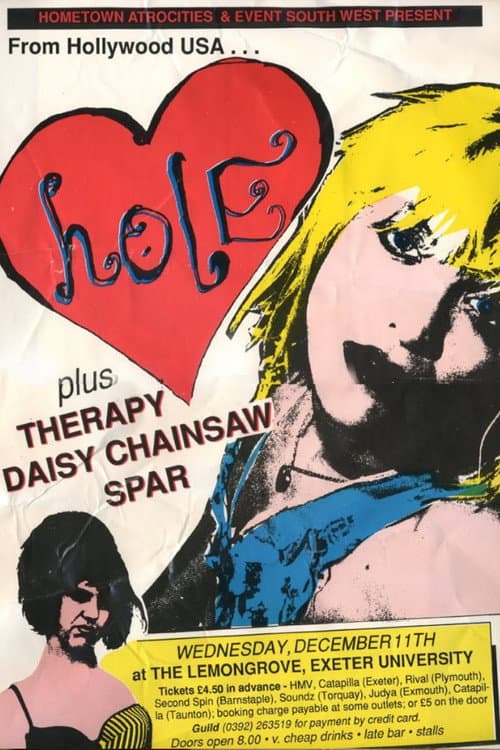 Hole: Live at The Lemon Grove (Exeter, 1991) (1991) poster