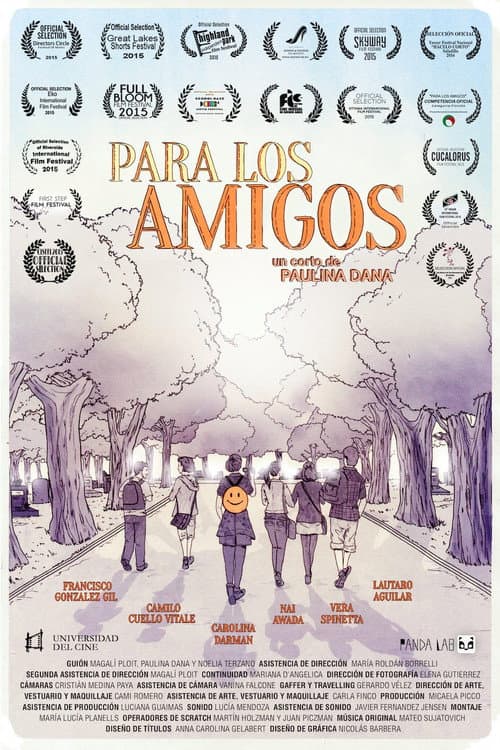 Para los amigos (2015) poster