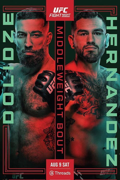 UFC on ESPN 72: Dolidze vs. Hernandez (2025) poster
