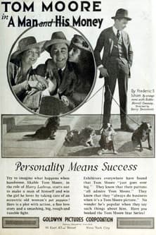 A Man And His Money (1919) poster