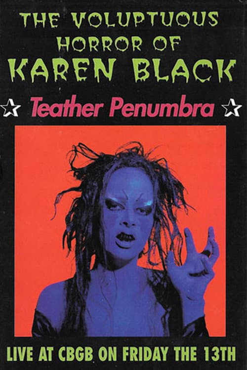 The Voluptuous Horror of Karen Black: Teather Penumbra (1994) poster