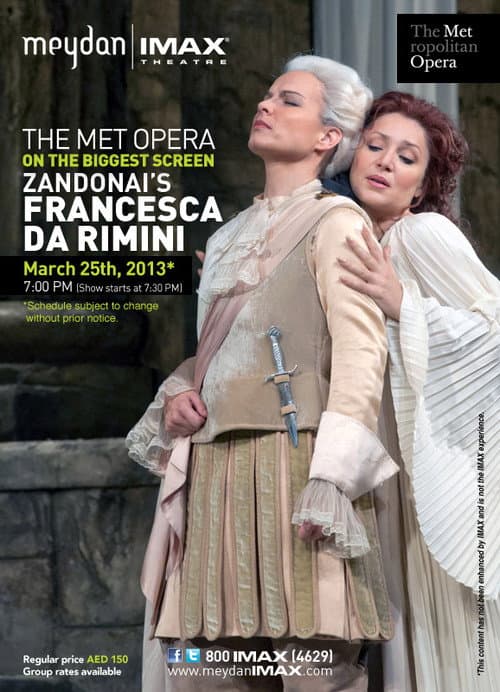 The Metropolitan Opera: Francesca da Rimini (2013) poster