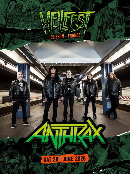 Anthrax - Hellfest 2026 (2026) poster
