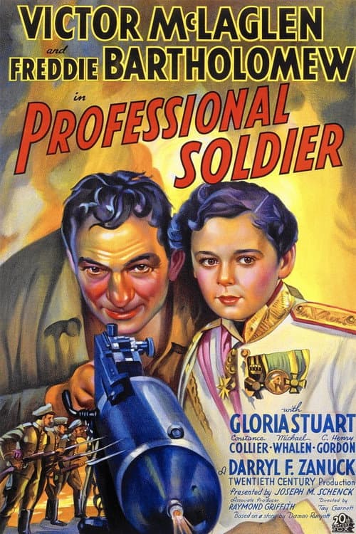 Professional Soldier (1935) poster