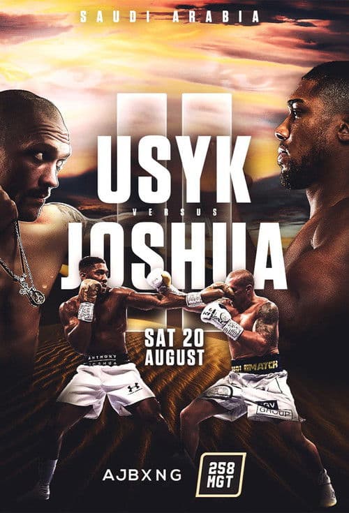 Oleksandr Usyk vs. Anthony Joshua II (2022) poster