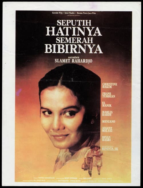 Seputih Hatinya Semerah Bibirnya (1982) poster