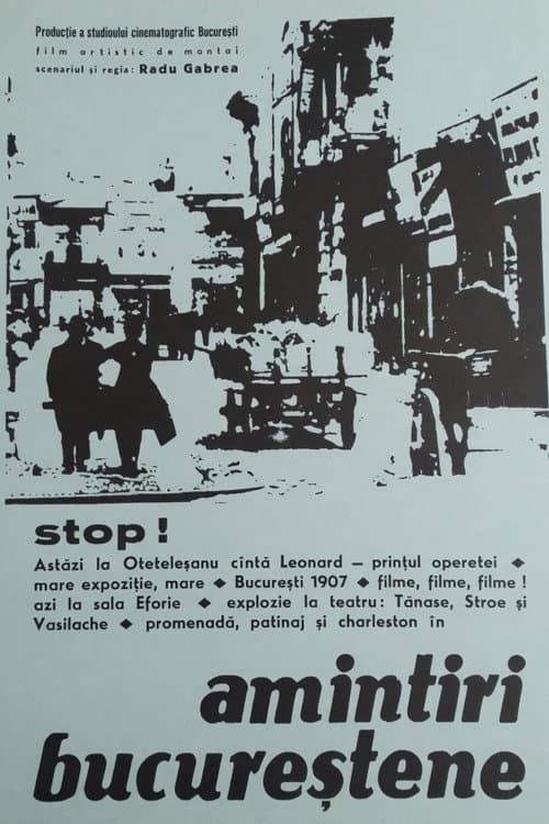 Amintiri bucureştene (1970) poster