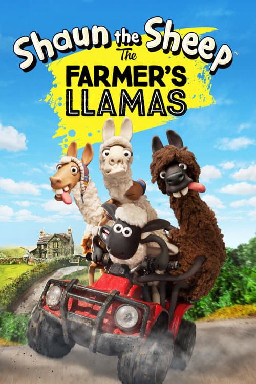 Shaun het Schaap: De Ondeugende Lama's (2015) poster