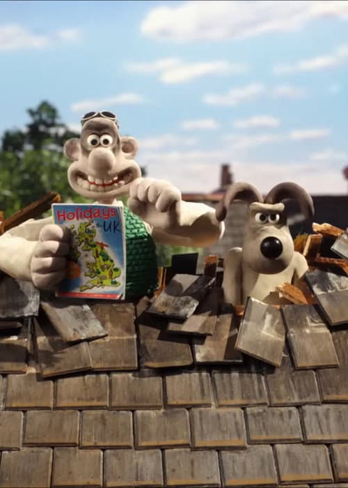 Wallace & Gromit x Visit England (2015) poster