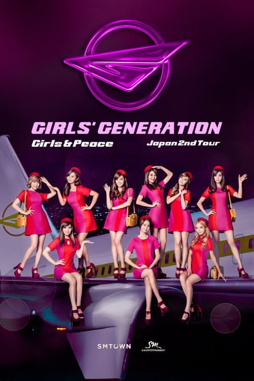 Girls' Generation ~Girls & Peace~ Japan 2nd Tour (2013) poster