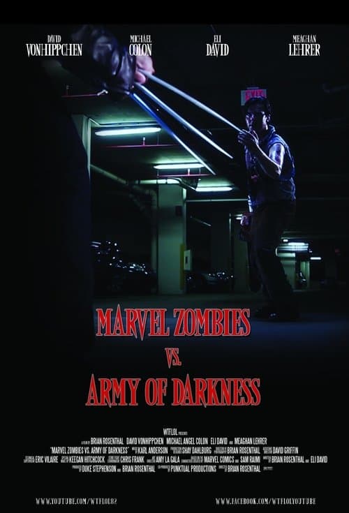 Ash vs. Marvel Zombies (2013) poster