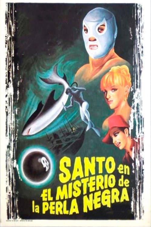Santo en el misterio de la perla negra (1976) poster