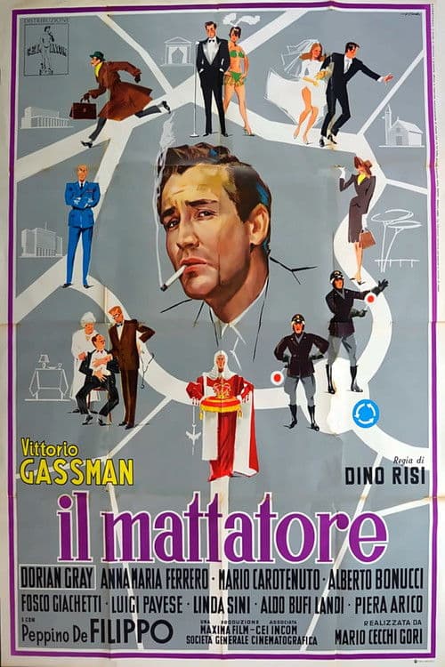 Il mattatore (1960) poster