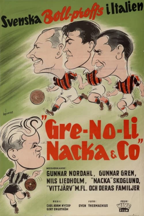 Gre-No-Li, Nacka & Co. (1951) poster