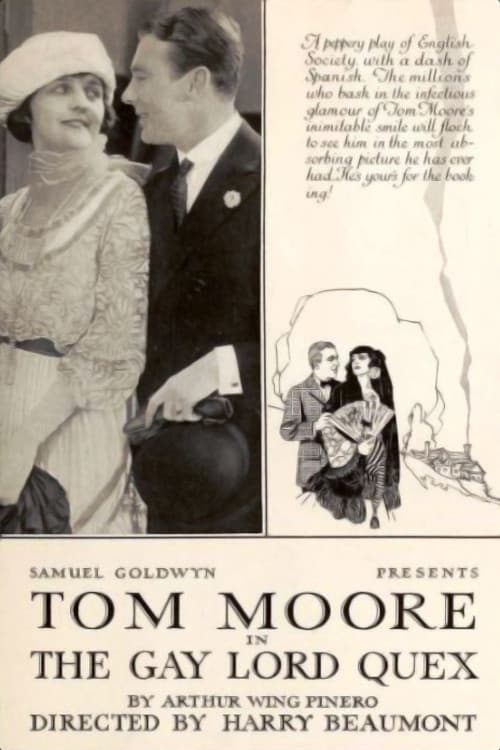 The Gay Lord Quex (1919) poster
