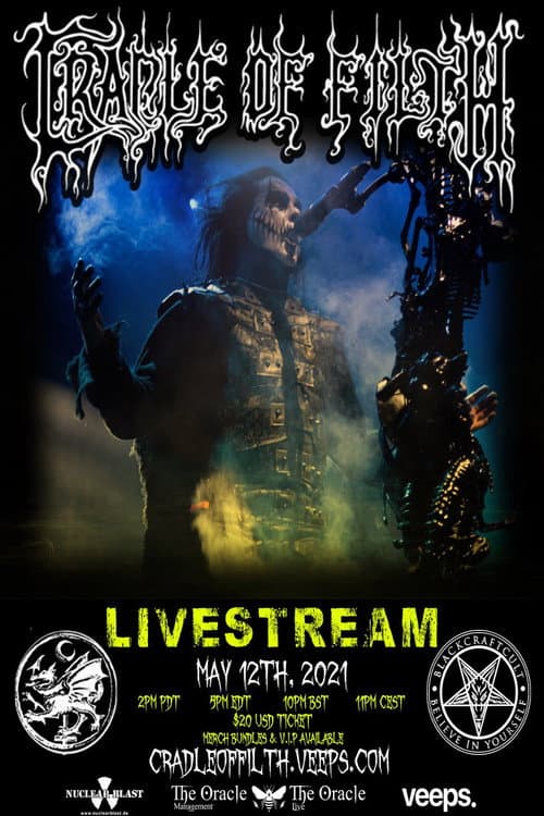 Cradle of Filth - Livestream (2021) poster