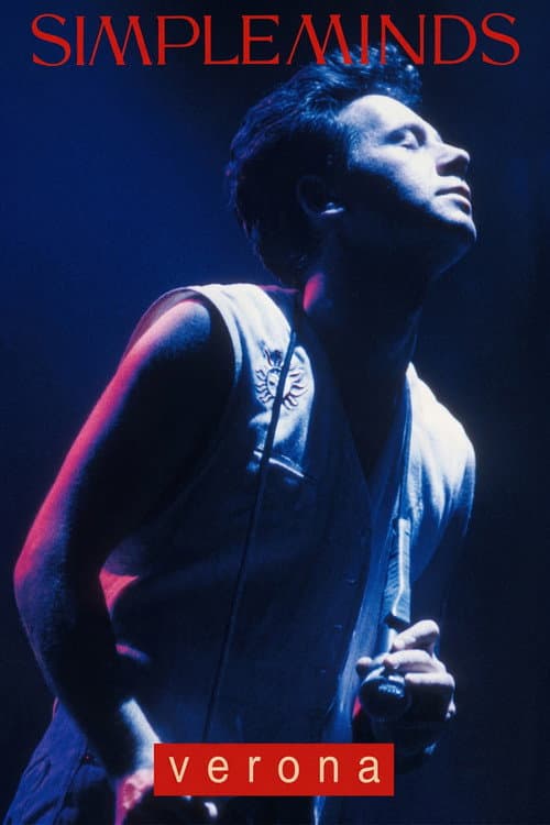 Simple Minds - Verona (1990) poster