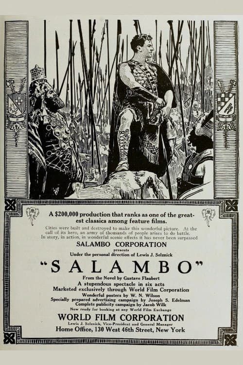 Salambo (1914) poster
